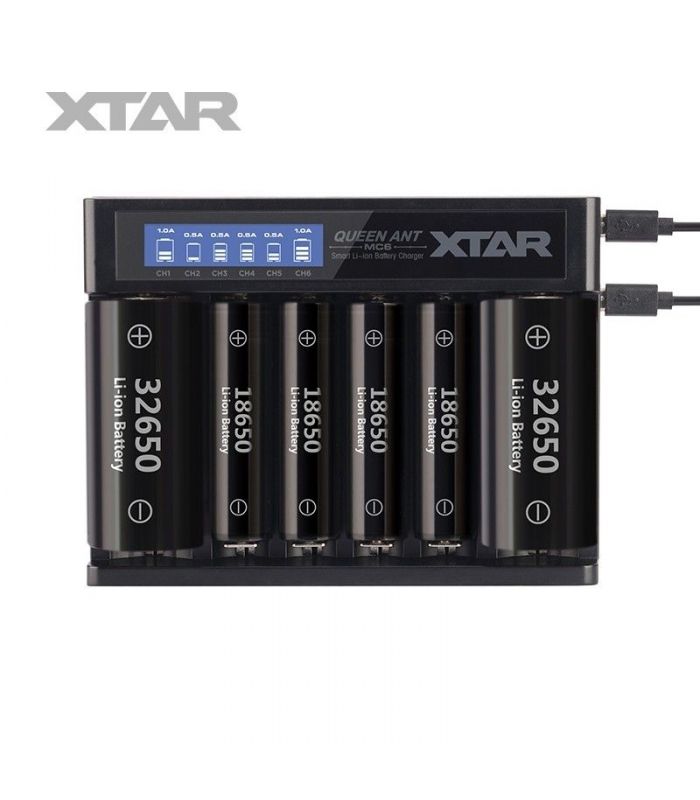 Cargador Queen MC6 ANT - Xtar