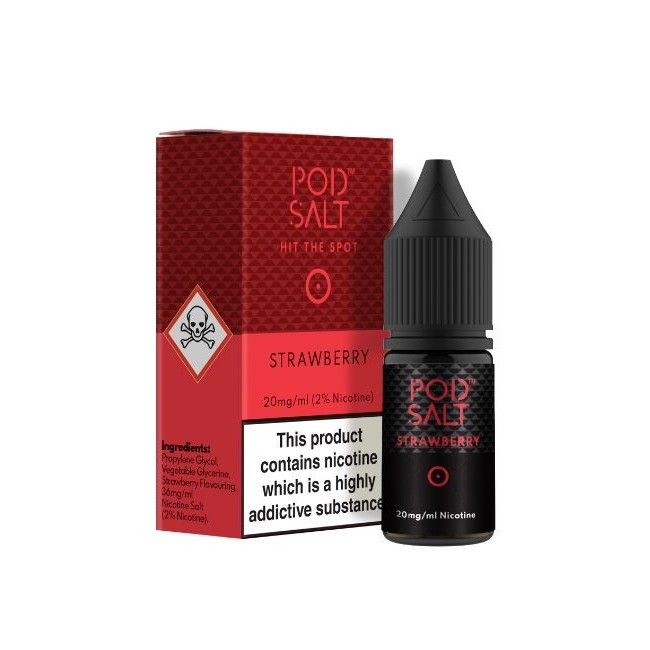 Strawberry 10ml/20mg - Pod Salt