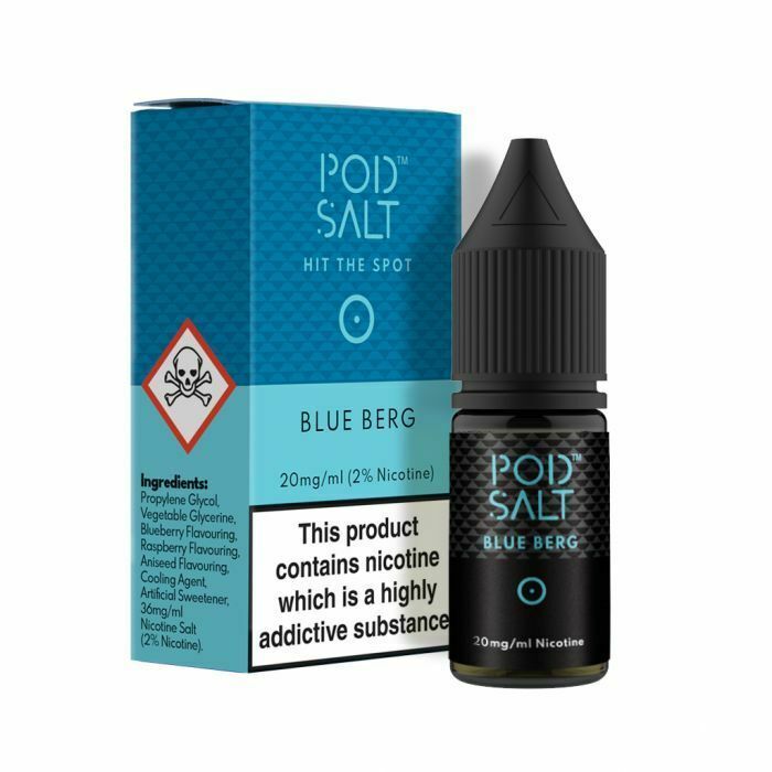 Blue Berg 10ml/20mg - Pod Salt