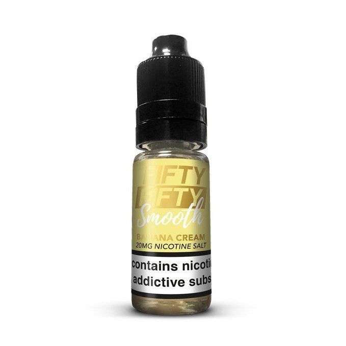 Banana Cream Salt 10ml/20mg - Fifty Fifty Smooth