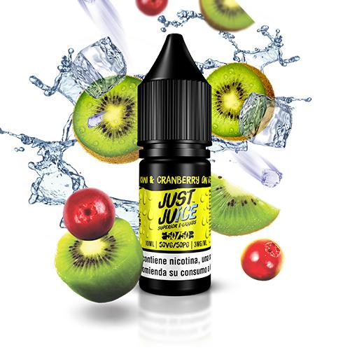 Kiwi & Cranberry On Ice 10ml 50/50 - Just Juice