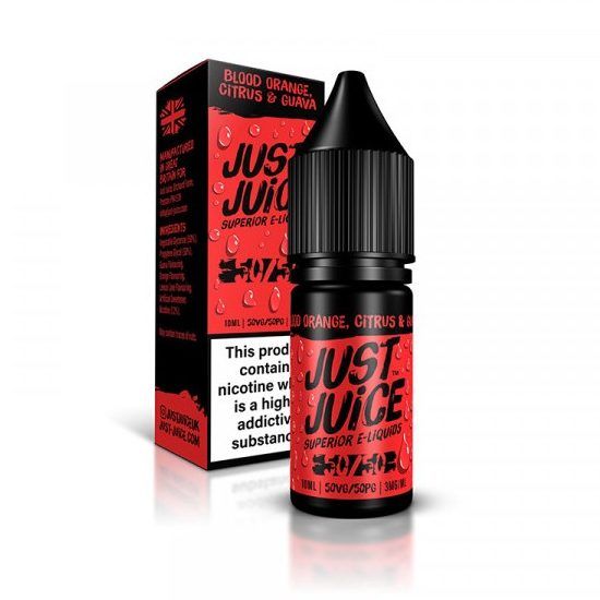 Blood Orange, Citrus & Guava 10ml 50/50 - Just Juice - Imagen 2
