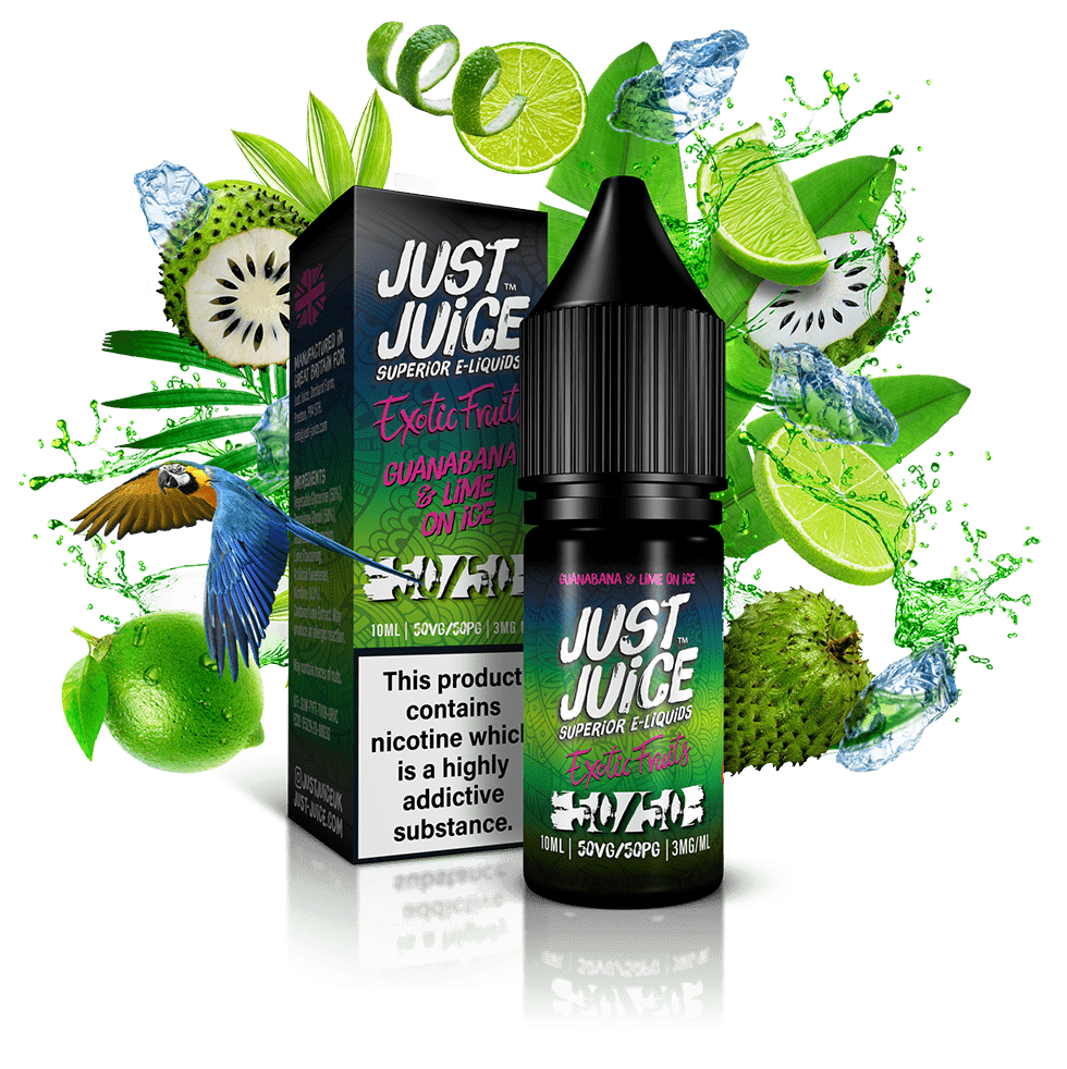 Guanabana & Lime 10ml 50/50 - Just Juice
