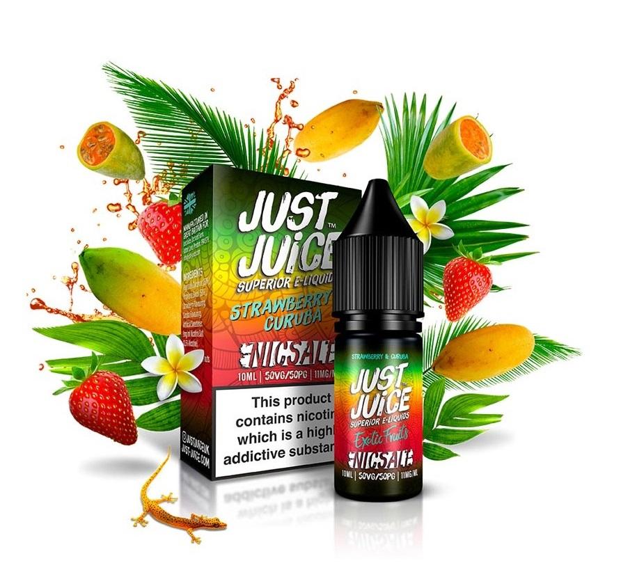 Strawberry & Curuba Salt 10ml - Just Juice