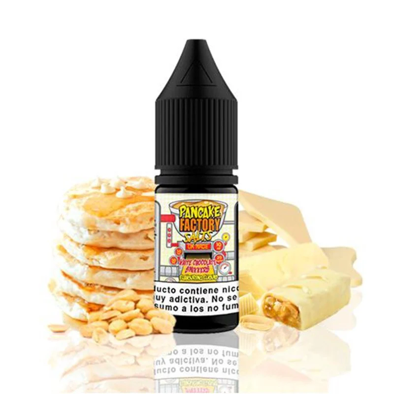 White Chocolate Snikkers Salts 10ml - Pancake Factory