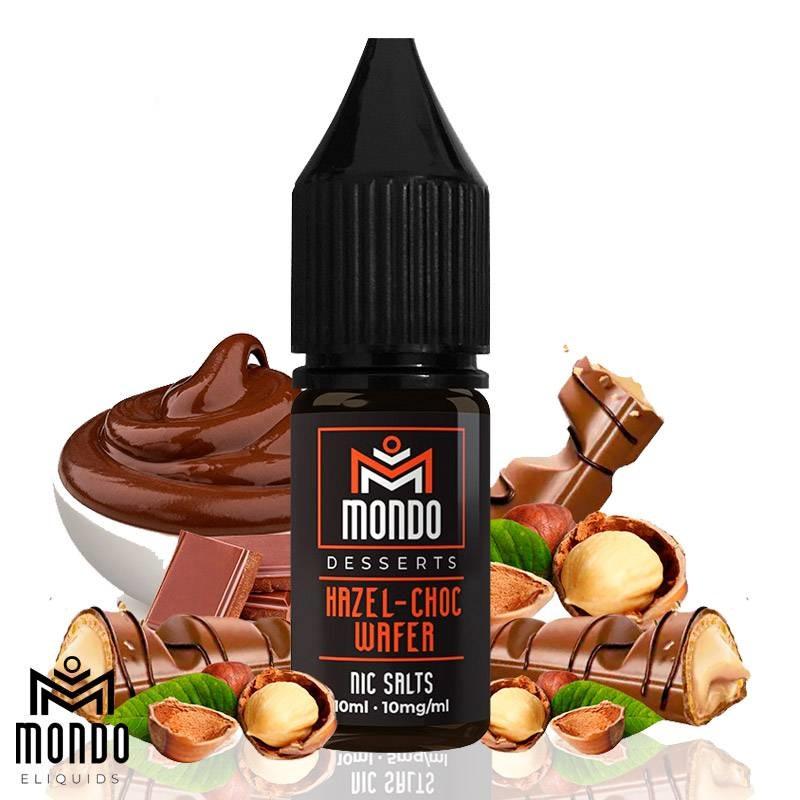 Hazel-Choc Wafer Salt 10ml - Mondo
