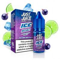 Blackcurrant Lime Ice Salt 10ml - Just Juice