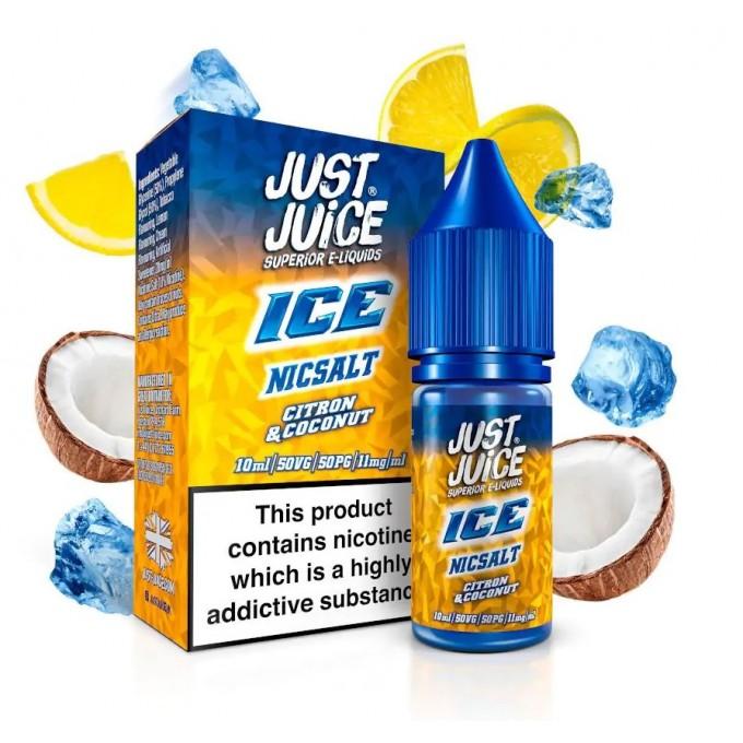 Citron Coconut Ice Salt 10ml - Just Juice