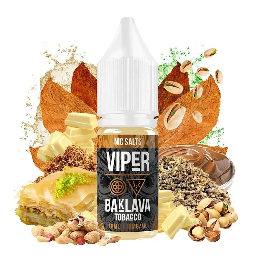 Baklava Tobacco Salt 10ml - Viper