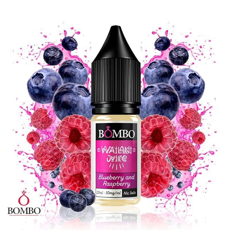 Blueberry & Raspberry Salt 10ml - Wailani Juice by Bombo