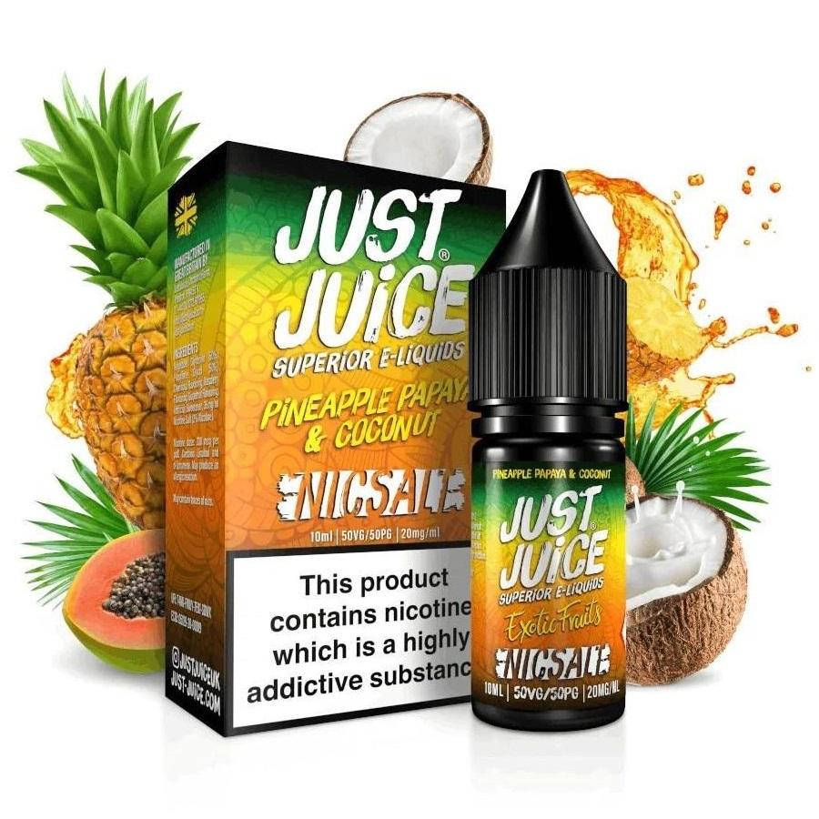Pineapple Papaya & Coconut Salt 10ml - Just Juice