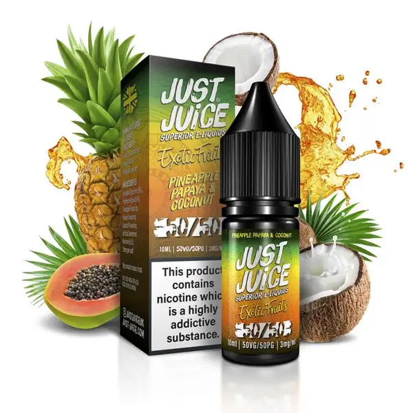 Pineapple Papaya & Coconut 10ml 50/50 - Just Juice