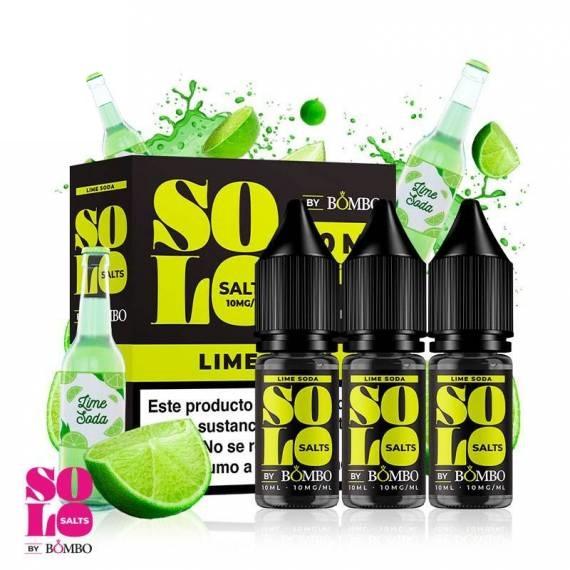 Lime Soda Pack Salt 30ml - Solo by Bombo