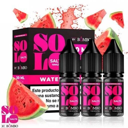 Watermelon Pack Salt 30ml - Solo by Bombo