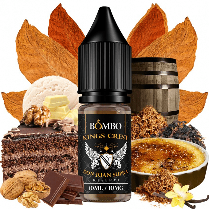Don Juan Supra Reserve Salt 10ml - Bombo & Kings Crest