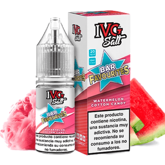 Watermelon Cotton Candy Salt 10ml - IVG