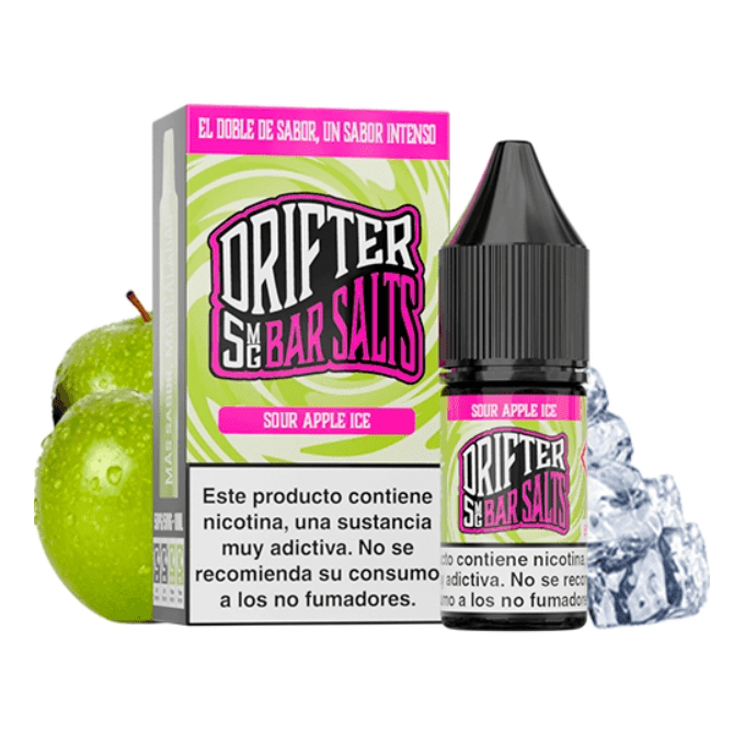 Sour Apple Ice Salt 10ml - Drifter