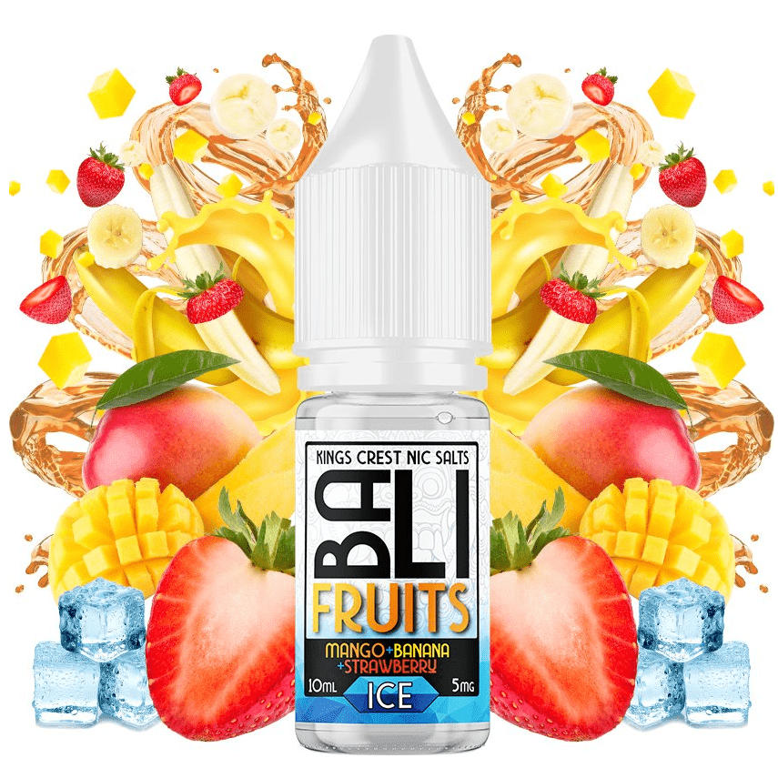 Mango Banana Strawberry Ice Salt 10ml - Bali by King Crest