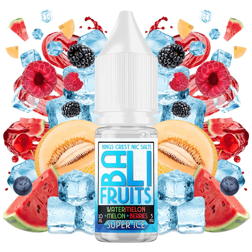 Watermelon Melon Berries "Super Ice" Salt 10ml - Bali by Kings Crest