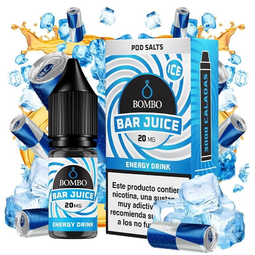 Energy Drink Ice Salt 10ml - Bar juice by Bombo