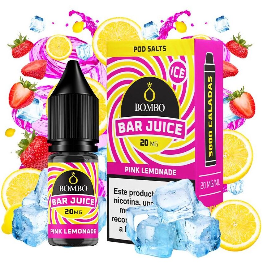 Pink Lemonade Ice 10ml - Bar juice by Bombo