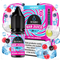 Gin Berries Ice Salt 10ml - Bar juice by Bombo