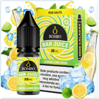 Lemon Lime Soda Ice Salt 10ml - Bar juice by Bombo