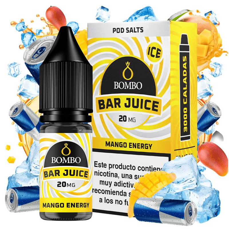 Mango Energy Ice Salt 10ml - Bar juice by Bombo
