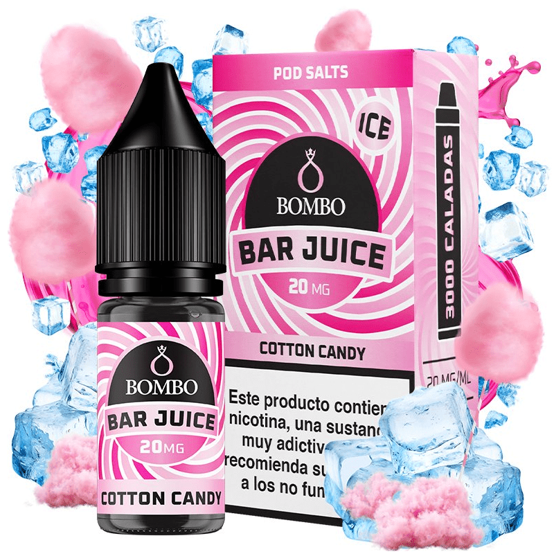 Cotton Candy Ice Salt - Bar juice by Bombo