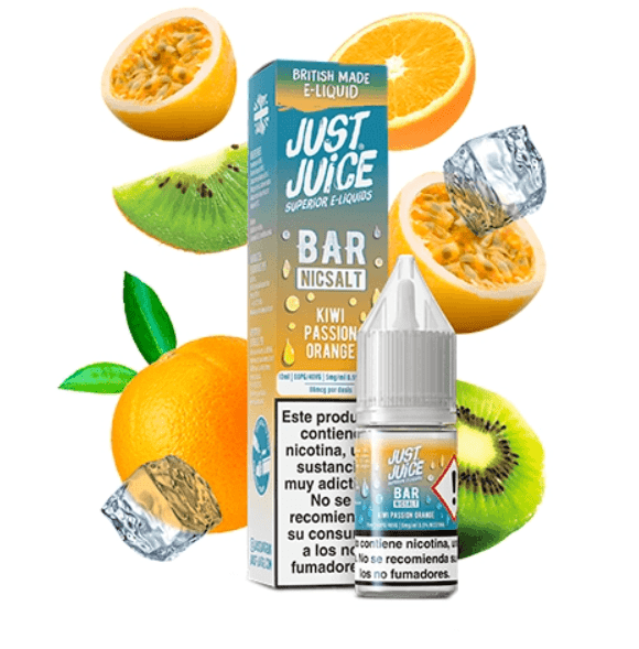 Kiwi Passion Orange Ice Salt 10ml - Just Juice Bar