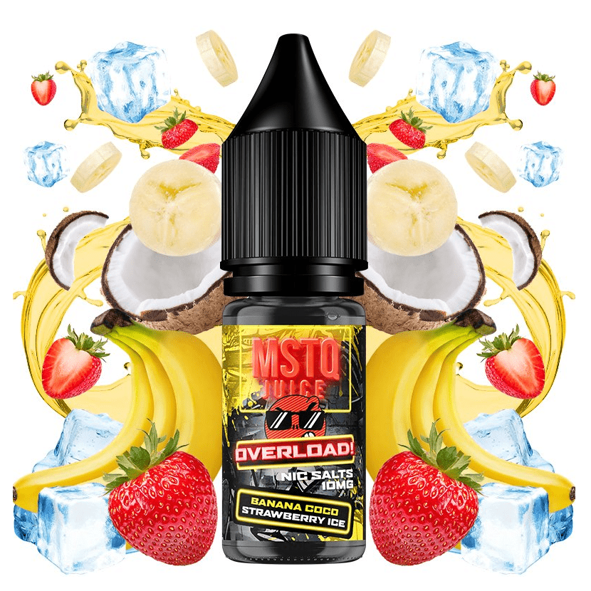 Banana Coco Strawberry Ice Salt 10ml - MSTQ Juice