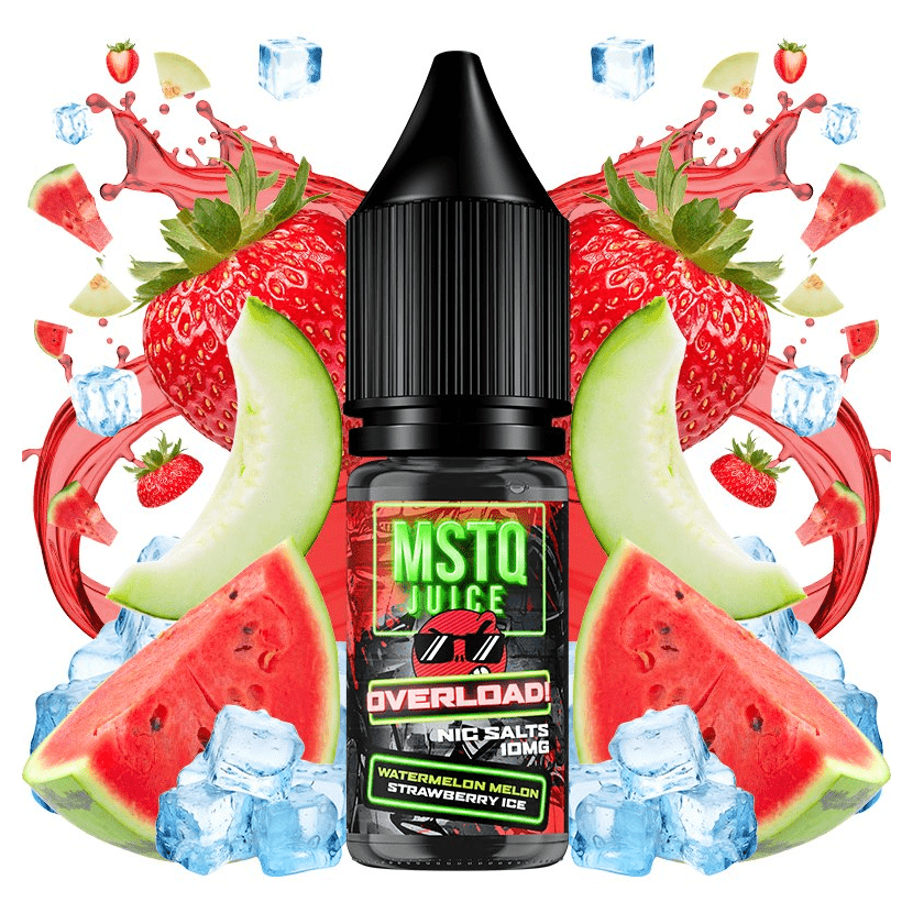 Watermelon Melon Strawberry Ice Salt 10ml - MSTQ Juice