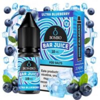 Ultra Blueberry Ice Salt 10ml - Bar Juice by Bombo