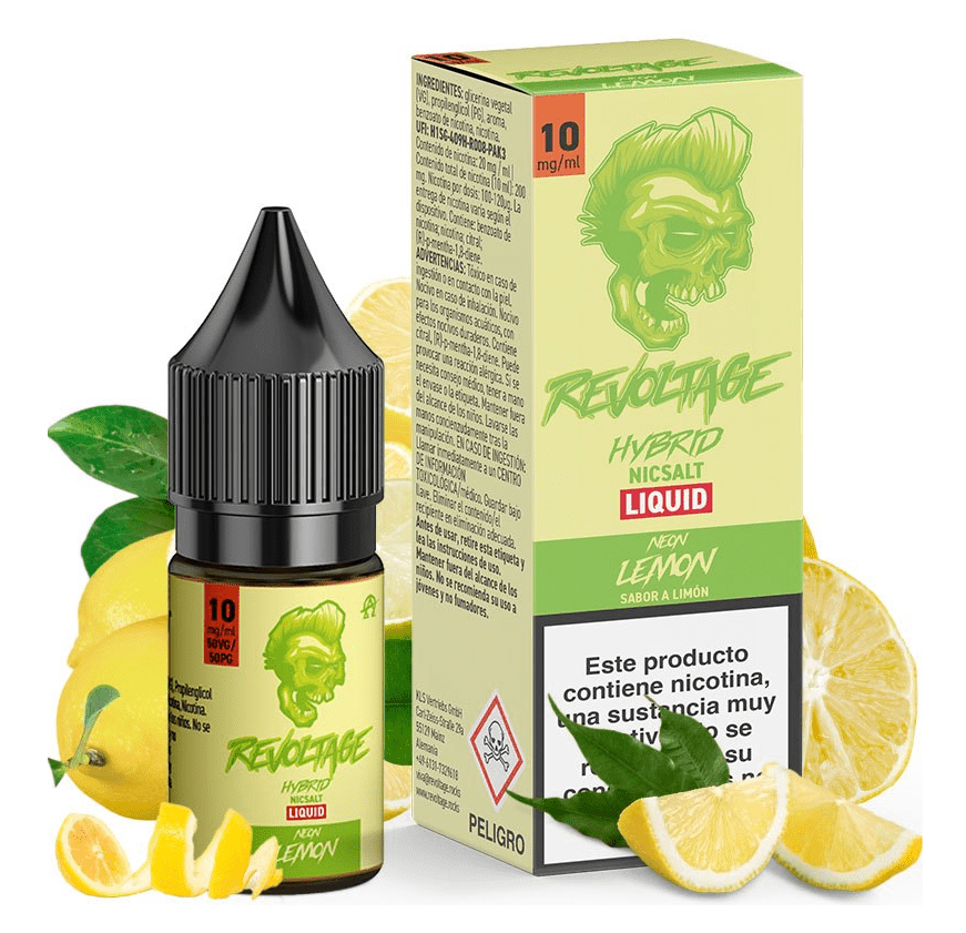 Neon Lemon  Salt 10ml - Revoltage