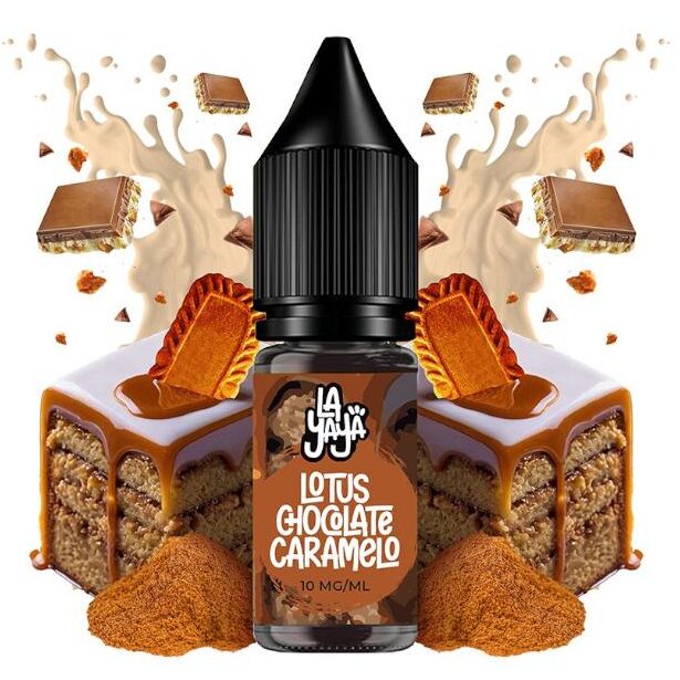 Lotus Chocolate Caramelo Salt 10ml - La Yaya