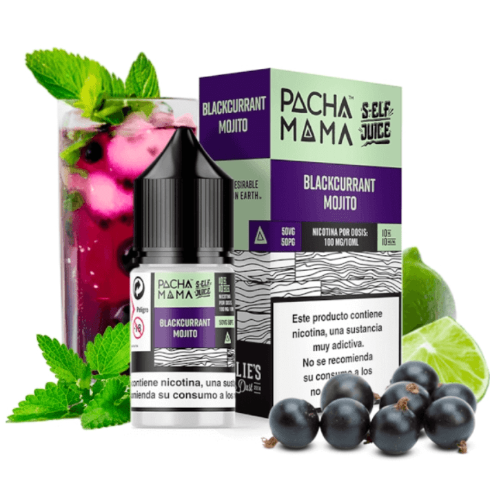 Blackcurrant Mojito Salt 10ml - Pachamama