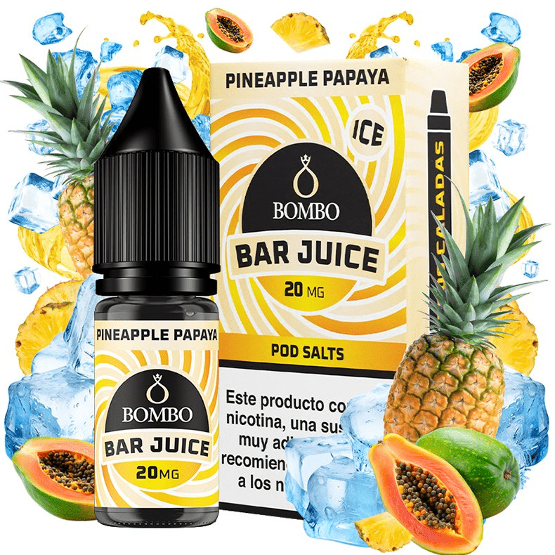 Pineapple Papaya Ice 10ml - Bar juice by Bombo