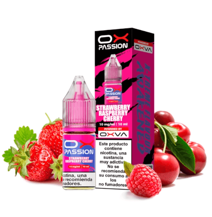 Strawberry Raspberry Cherry Salt 10ml - Oxva Ox