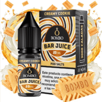 Creamy Cookie Salt 10ml - Bar juice by Bombo