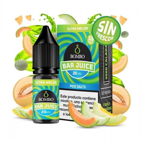 Ultra Melon "Sin Frescor" Salt 10ml - Bar juice by Bombo