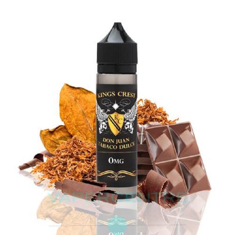 Don Juan Tabaco Dulce Aroma 15ml (Longfill) - Kings Crest & Bombo