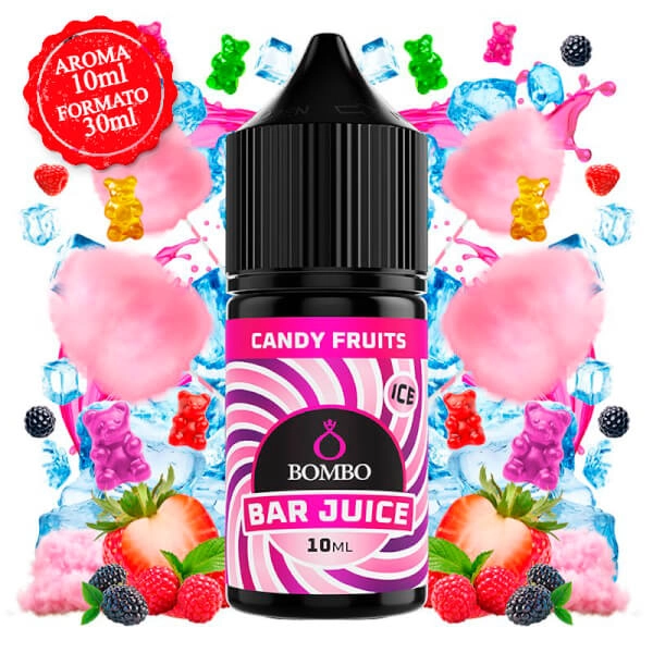 Candy Fruits Ice Aroma 10ml (Longfill) - Bombo Bar Juice