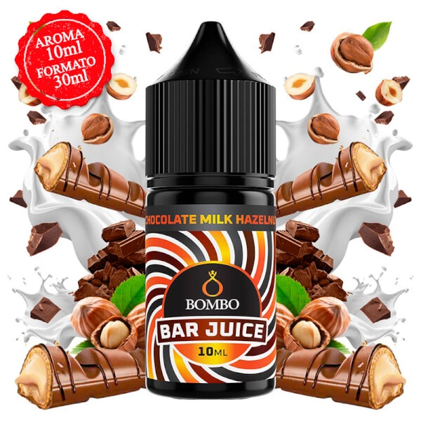 Chocolate Milk Hazelnut Aroma 10ml (Longfill) - Bombo Bar Juice