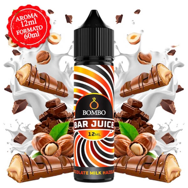 Chocolate Milk Hazelnut Aroma 12ml (Longfill) - Bombo bar juice