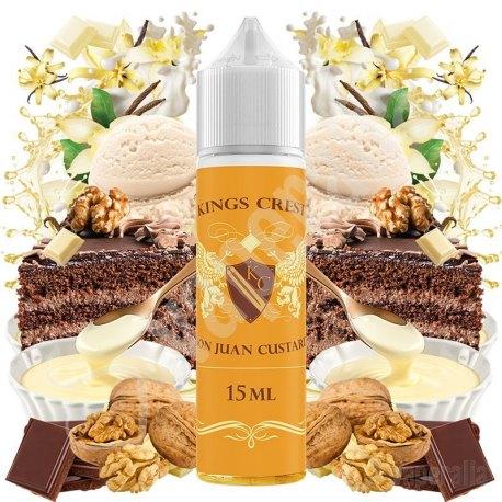 Don Juan Custard Aroma 15ml (Longfill) - Kings Crest & Bombo