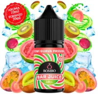 Kiwi Guava Passion Ice Aroma 10ml (Longfill) - Bombo Bar Juice
