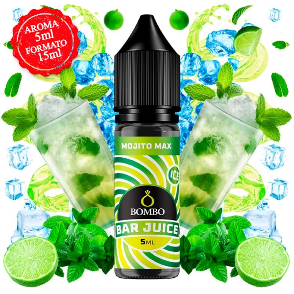 Mojito Max Ice Aroma 5ml (Longfill) - Bombo Bar Juice