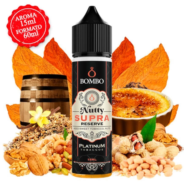 Nutty Supra Reserve Aroma 15ml (Longfill) - Bombo