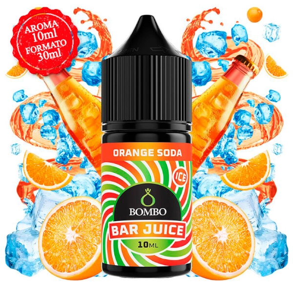 Orange Soda Ice Aroma 10ml (Longfill) - Bombo Bar Juice