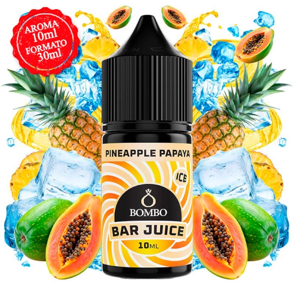 Pineapple Papaya Ice Aroma 10ml (Longfill) - Bombo Bar Juice